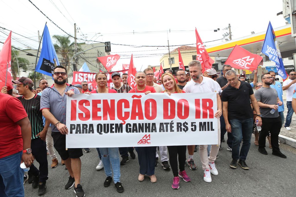 Fotos Dheison - Ato em defesa da classe trabalhadora
