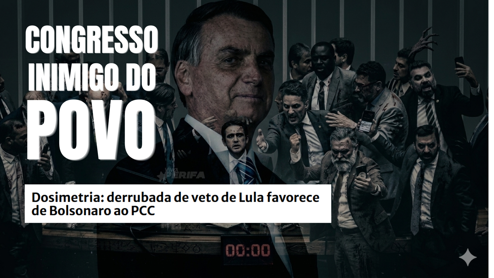 CONGRESSO DERRUBA DO PRESIDENTE LULA PARA SALVAR BOLSONARO